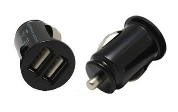 UNIWERSALNA ŁADOWARKA SAMOCHODOWA 12V / 5V USB x 2