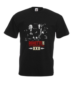 KOSZULKA MĘSKA ROXETTE KONCERT WZORY