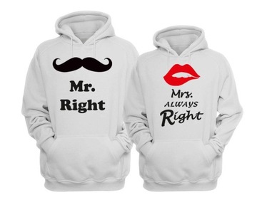 ТОЛСТОВКИ MRS RIGHT ДЛЯ ПАР