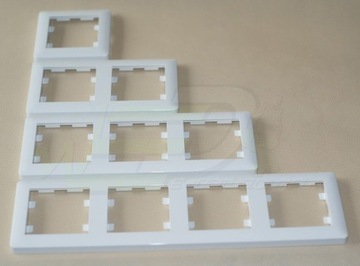 LUMINA Soul Single frame 1gang WHITE
