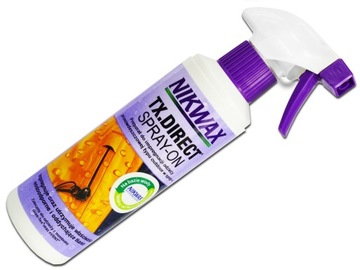 NIKWAX TX.DIRECT РАСПЫЛЕНИЕ ВОДЫ НА ОДЕЖДУ