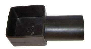 OSLONA GUMOWA KLEMY 40x40 MINUS CZARNA MTA