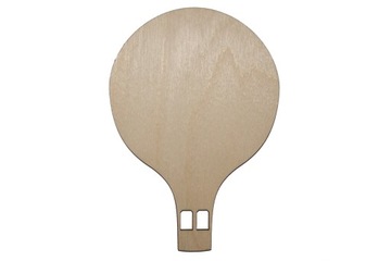 Balon ze sklejki 3mm balonik 15cm A601