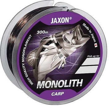 ŻYŁKA JAXON MONOLITH CARP 300m-0,30mm/18kg NOWOŚĆ