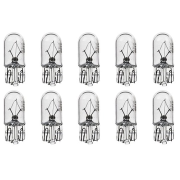 Żarówka W5W 12V 5W T10 homologacja E2 10szt.