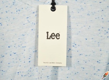 LEE t-shirt damski blue S/S V NECK TEE _ S r36