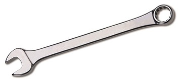 KLUCZ 11 MM PŁASKO - OCZKOWY PŁASKI POLEROWANY CrV