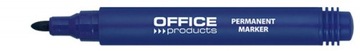 Перманентный маркер Office Products синий x 10