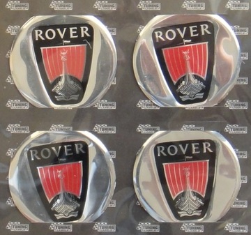 ROVER 60mm EMBLEMATY NAKLEJKI NA KOLPAKI FELGI