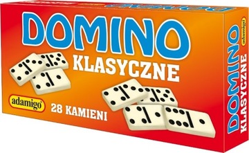GRA LOGICZNA DOMINO KLASYCZNE /ADAMIGO/ 03952