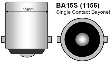 СВЕТОДИОДНАЯ ЛАМПА SMD 5630 BA15S P21W БЕЛАЯ ДНЕВНОЙ СВЕТ 12В