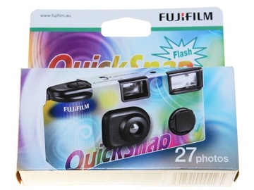 Одноразовый фотоаппарат Fuji Quicksnap flash 27 праздников