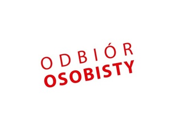 Pieczątka ODBIÓR OSOBISTY