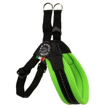 SZELKI mini psa 32-45cm TRE PONTI Mesh ZIELONE Chihuahua York