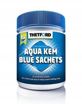 Saszetki toaletowe Thetford Aqua Kem Blue 15 szt.