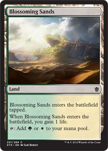 MTG 2x Blossoming Sands
