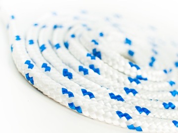 Lina Linka polipropylenowa pleciona żeglarska uniwersalna BIAŁA 18mm 30m