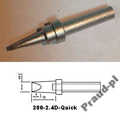 Grot 200J-2.4D Quick dłuto 2,4mm zwiększonej wytrz