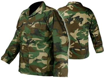 BLUZA WOJSKOWA BDU RIP-STOP US ARMY WOODLAND - M