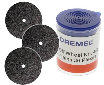 TARCZA DO CIĘCIA METALU PLASTIKU 409 DREMEL 36 szt