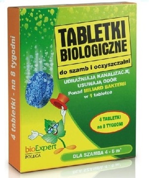 TABLETKI BIOLOGICZNE bioExpert 4 szt NAJNOWSZE