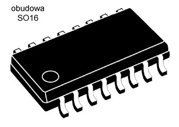 [STcs]HC123. Цифровой чип SMD SO16 74HC123 _x5шт.