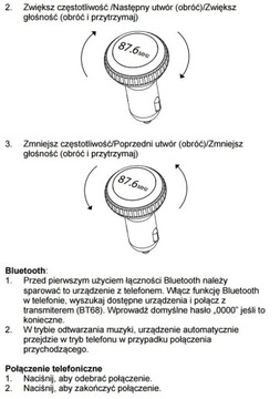 Комплект громкой связи Peiying Bluetooth FM-передатчик