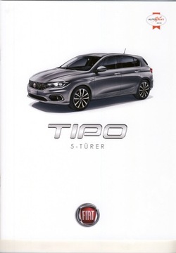 Fiat Tipo pięciodrzwiowy prospekt 2016