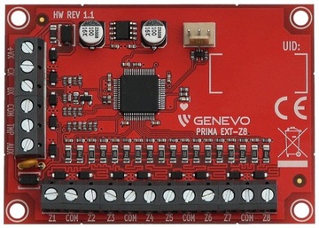 MODUŁ ROZSZERZENIA WEJŚĆ GENEVO PRiMA EXT-Z8