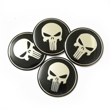 Эмблема на кепку PUNISHER SKULL 56мм