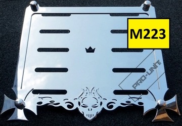 Ramka pod rejestrację na motocykl Junak SFM SHL do tablic rejestracyjnych