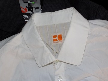 Hugo Boss Orange koszula męska M slim 40 biała