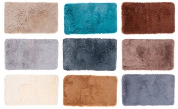 фото ориг. №2, Carpets for the bathroom 50x80 silk fluffy mild