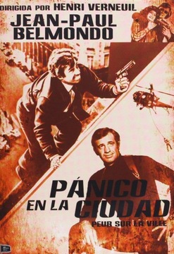 Strach Nad Miastem 1975 Jean-Paul Belmondo DVD