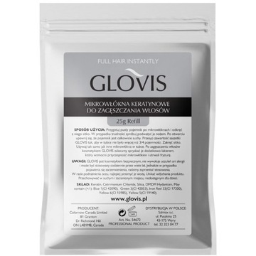 GLOVIS 25 г Эко-саше из микроволокна для утолщения