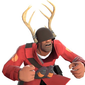 Большие рога Team Fortress 2 TF2