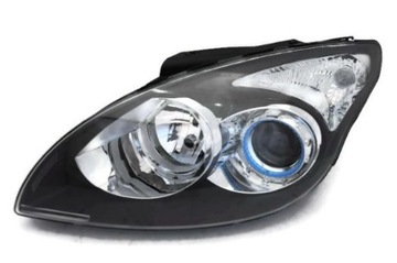 HYUNDAI I30 2007- REFLEKTOR BLACK LEWY NOWY DEPO^