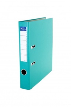 Segregator A4/50m niklowane okucia turkusowy