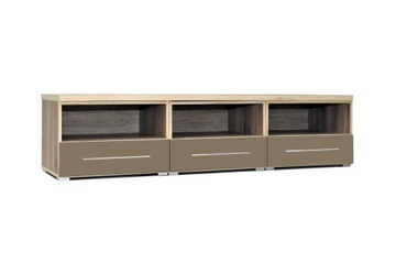 SZAFKA RTV 180 SIMPLE SE32 SANREMO JASNE/CAPPUCCIN