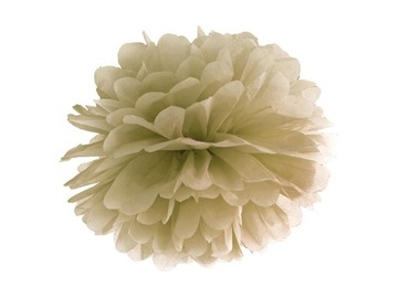 POMPON Pompony złote ślub urodziny 15 cm