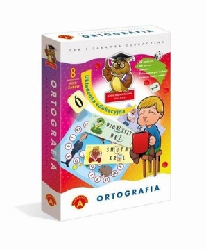 Ortografia układanka edukacyjna ortograficzne