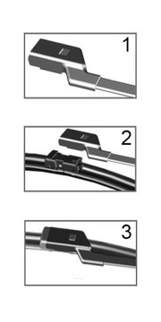 ПЕРЕДНИЕ+ЗАДНИЕ ДВОРНИКИ SKODA OCTAVIA III 3 COMBI