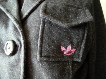 КУРТКА ADIDAS SUPER COTTON JACKET СВИТШОТ С ЛОГОТИПОМ, РАЗМЕР 40