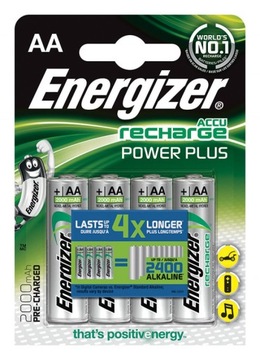 AKUMULATOR ENERGIZER POWER PLUS AA, HR6, 1,2V 4SZT