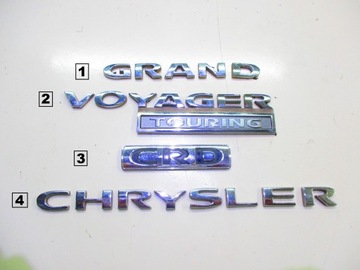 CHRYSLER VOYAGER V ZNAK LOGO ZNAKY