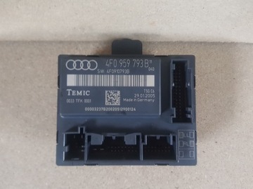 AUDI A6 S6 C6 MODUŁ STEROWNIK DRZWI TYŁ 4F0959795A