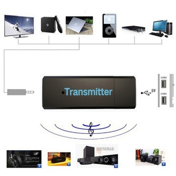 БЕСПРОВОДНОЙ АУДИОПЕРЕДАТЧИК BLUETOOTH