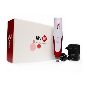 Dermapen MyM + 15 картриджей для мезотерапии derma pen