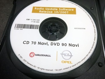 ПОЛЬСКОЕ МЕНЮ OPEL CD70 DVD90 + КАРТА ЕВРОПЫ