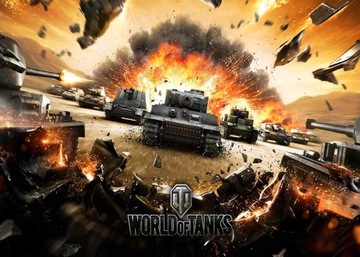 Opłatek na Tort Czołgi WORLD of TANKS nasycone 24h